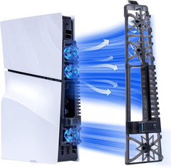 YONO Ventilator geschikt voor Playstation 5 SLIM - USB Koelventilator PS5 Slim Accessoires - Zwart