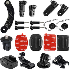 YONO Mounts Set geschikt voor GoPro - Grab Bag Accessoires en Adapters - 20in1