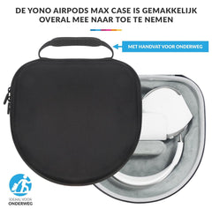 YONO Case geschikt voor Apple AirPods Max – Beschermhoes – Hardcover – Travel Hoesje – Koptelefoon Hoes