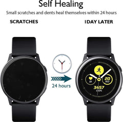 YONO Screenprotector geschikt voor Samsung Galaxy Watch Active 2 44mm – Bescherm Folie 3-Pack