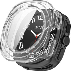 YONO Hoesje geschikt voor Samsung Galaxy Watch Ultra - 47mm - Screen Protector Bumper Case - Transparant