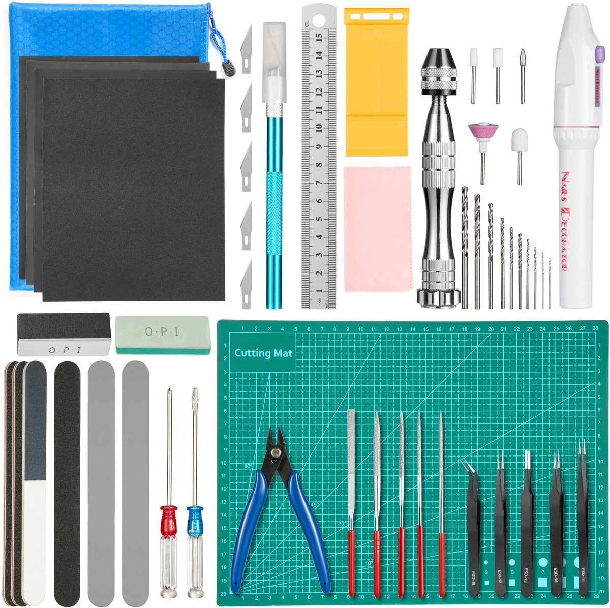 YONO Gereedschap Set voor Modelbouw met Snijmat - Gundam Model Hobby Kit - XL