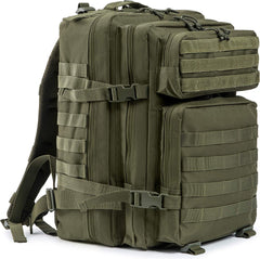 YONO Tactical Backpack Militaire Rugzak - Tactische Wandelrugzak Leger - 45L - Donkergroen