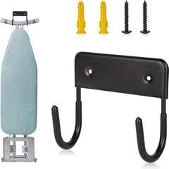 YONO Strijkplank Ophangsysteem - Ophangen Houder Haak - Zwart