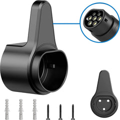 YONO Houder voor Oplaadkabel Elektrische Auto - Muur Bevestiging Oplader Type 2 - Zwart