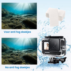 YONO Stick en Camera Float Accessoires Set geschikt voor GoPro - inclusief Anti Fog Inserts - 9in1