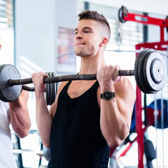 YONO Nylon Smartwatch Bandje 20mm - Horlogebandje geschikt voor Samsung Galaxy Watch 7 / 6 / 5 / Pro / 4 / 3 / Active 2 - Garmin Approach / Forerunner / Venu 2 Plus / SQ / Vivomove - Polar Ignite / Unite – Huawei - Zwart