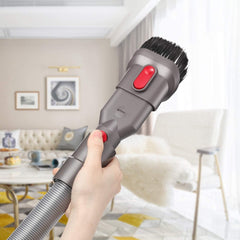 YONO Opzetstuk Accessoires Set geschikt voor Dyson V15 / V11 / V10 / V8 / V7 / V6 - Stofzuiger Mondstuk - Zuigmond - Parket Borstel - 6 Onderdelen