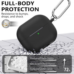 YONO Soft Case geschikt voor Samsung Galaxy Buds 3 / 3 Pro - Siliconen Hoesje - Zwart