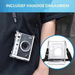 YONO Slim Case geschikt voor Fujifilm Instax Mini EVO - Hoesje - Transparant