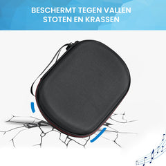 YONO Beschermhoes geschikt voor JBL Live 650BTNC/400BT/500BT/460NC - Hard Case JBL Tune 510BT/660NC/700BT /710BT/760NC/750BTNC/660BTNC/560BT/500BT/E45BT/JBL Tour ONE - Sony WH-CH520/WH-CH510/WH-CH500 - Koptelefoon Hoesje - Zwart
