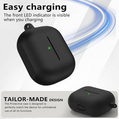 YONO Soft Case geschikt voor Samsung Galaxy Buds 3 / 3 Pro - Siliconen Hoesje - Zwart