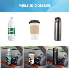 YONO Bekerhouder Auto Ventilatierooster - Universele Drankhouder - Blikjeshouder Verstelbaar