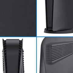 YONO Faceplate geschikt voor Playstation 5 Digital Edition - PS5 Console Skin Cover Accessoires - Zwart