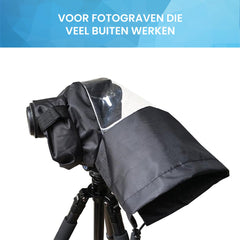 YONO Regenhoes Camera - Geschikt voor Spiegelreflexcamera's - Waterdicht - Zwart