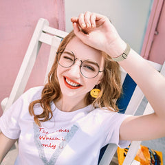 YONO Nylon Stretch Bandje geschikt voor Fitbit Versa 3 / Sense - Champagne