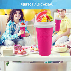 YONO Slushy Maker Cup - Geschikt voor Slush Puppy - Slush Beker - Roze