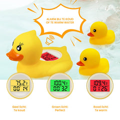 YONO Badthermometer Baby Digitaal - Drijvende Water Thermometer - Bad Eend