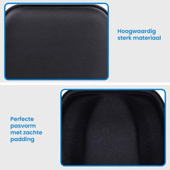 YONO Case geschikt voor Playstation 5 en Xbox Controller - Opbergtasje Hoesje voor PS5 / Series X/S - Zwart