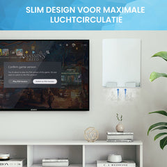 YONO Muurbeugel geschikt voor Playstation 5 - Wall Mount Beugel Houder voor PS5 - Wit