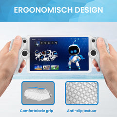 YONO Soft Case geschikt voor Playstation Portal - Siliconen Hoes - Wit