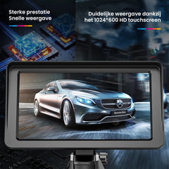 YONO Scherm geschikt voor Apple Carplay en Android Auto - Draadloos Autoradio Dongle - Bluetooth Multimedia Player - 7 inch