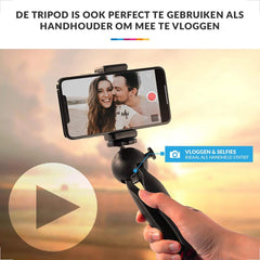 YONO Tripod Compact - Statief voor Smartphone en Camera - Vlog Stick