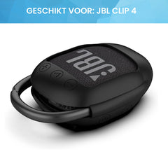 YONO Soft Case geschikt voor JBL Clip 4 - Siliconen Hoesje - Zwart