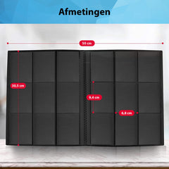 YONO Fotoalbum 360 voor Instant Camera Fotopapier - Fotoboek Geschikt voor Fujifilm Instax Mini 12 / 11 / 9 / 8 / 7s / 25 / 90 / Link / SP-2 / Liplay - Film Polaroid - Kodak - Square en Meer - Wit