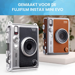 YONO Slim Case geschikt voor Fujifilm Instax Mini EVO - Hoesje - Transparant