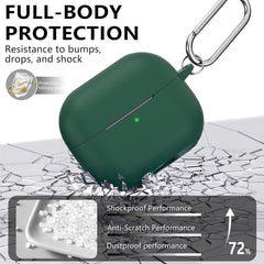 YONO Soft Case geschikt voor Samsung Galaxy Buds 3 / 3 Pro - Siliconen Hoesje - Donkergroen