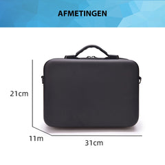 YONO Case geschikt voor DJI Mini 3 Pro – Draagbare Opbergtas Koffer voor Drone en Accessoires – Zwart