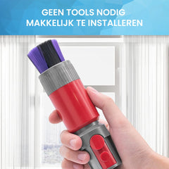 YONO Anti-Scratch Borstel Opzetstuk geschikt voor Dyson V15/V11/V10/V8/V7/V6 - Mondstuk Zuigmond Accessoires Onderdelen