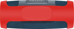 YONO Siliconen Hoes geschikt voor JBL Charge 4 - Case met Draagriem en Clip - Beschermhoes - Rood