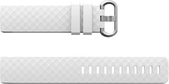 YONO Bandje geschikt voor Fitbit Charge 4/3 – Siliconen – Wit – Large