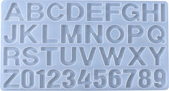 YONO Epoxy Mallen Letters en Cijfers - Siliconen Mal - Alfabet