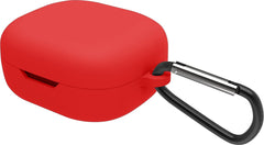 YONO Soft Case geschikt voor JBL Wave 300TWS - Hoesje met Clip - Rood