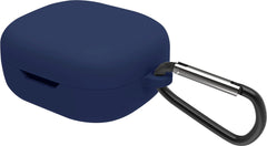 YONO Soft Case geschikt voor JBL Wave 300TWS - Hoesje met Clip - Donkerblauw