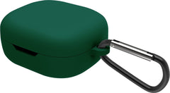 YONO Soft Case geschikt voor JBL Wave 300TWS - Hoesje met Clip - Donkergroen