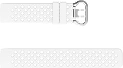 YONO Bandje geschikt voor Fitbit Charge 4/3 – Sport Air – Wit – Small