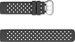 YONO Bandje geschikt voor Fitbit Charge 4/3 – Sport Air – Zwart – Small