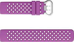 YONO Bandje geschikt voor Fitbit Charge 4/3 – Sport Air - Paars – Large