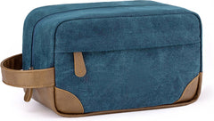 YONO Toilettas Heren - Travel Organizer Etui - Oxford Stof - Blauw