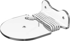 YONO Wandplank voor Smart Speaker - Wall Mount Universeel - Muurbeugel Houder Zwevend - Geschikt Voor Sonos Play / Google Nest Home Mini / Apple Homepod / Amazon Echo / IP Camera / Wifi Router - Transparant