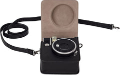 YONO Case geschikt voor Fujifilm Instax Mini 40 - Hoes met Draagriem - Cameratas - Zwart