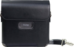YONO Case geschikt voor Fujifilm Instax Link Wide - Hoes met Draagriem - Zwart