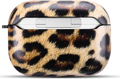 YONO Hoesje geschikt voor Apple Airpods Pro 1 / 2 – Hard Case - Leopard