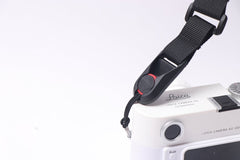 YONO Camera Riem voor Compact Camera – Quick Strap Schouderriem – Geschikt voor Sony Cybershot – Canon Powershot – Zwart