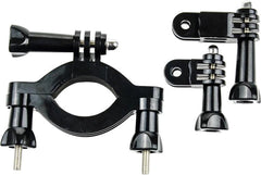 YONO Roll Bar Mount geschikt voor GoPro Action Camera - Buisklem voor Fiets / Mountainbike / Motor - Zwart