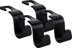 YONO Hoofdsteun Haakjes - Auto Organizer Haken - Autostoel Hangers - Haak - Tashanger - 4-Pack